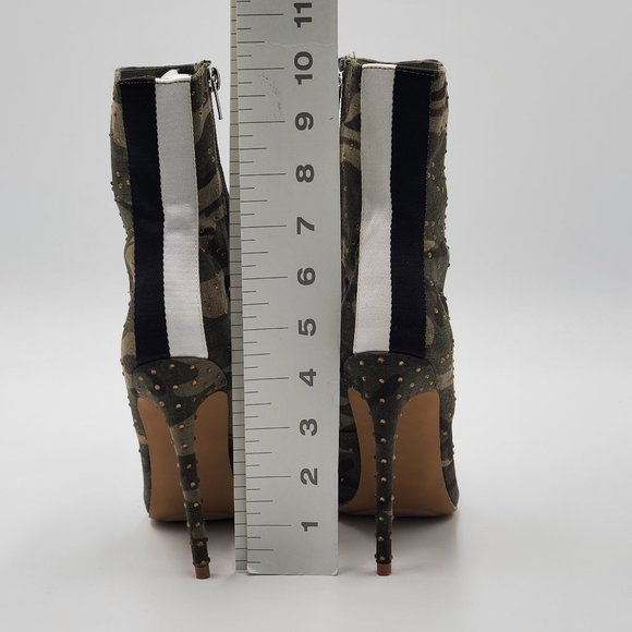 Steve Madden Rhinestone Studded Camouflage Booties - NWOT - Picture 13 of 16